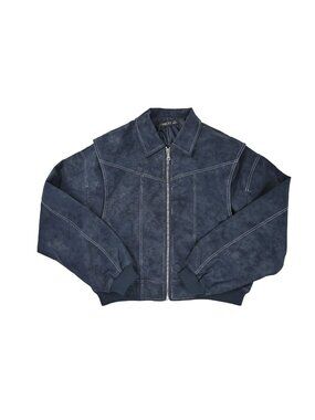 Lioness Vista Bomber Jacket in Washed Navy